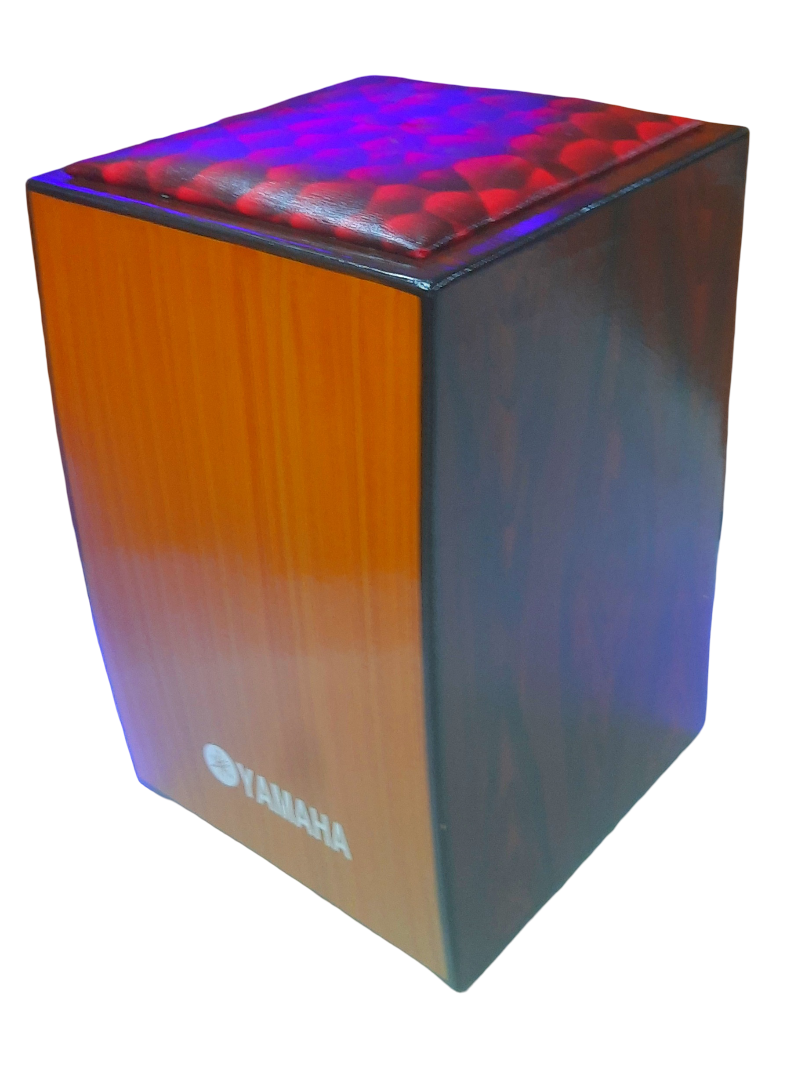 Big Size Yamaha High Quality Sound Electrical Cahon/Cajon/Drum Box Multicolor- 1 Piece
